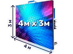 Светодиодный (LED) экран 4х3м